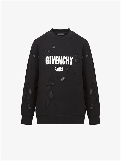 givenchy sweatshirt cheap|sweatshirt givenchy paris destroyed.